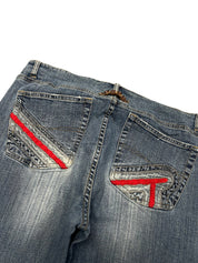 Y2K BOOTCUT WOMEN LOW WAIST JEANS (519)