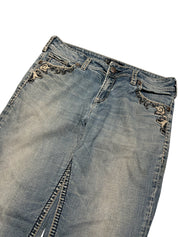 Y2K BOOTCUT WOMEN LOW WAIST JEANS (700)