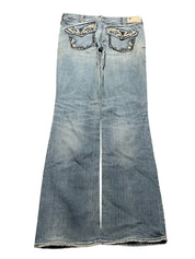 Y2K BOOTCUT WOMEN LOW WAIST JEANS (700)