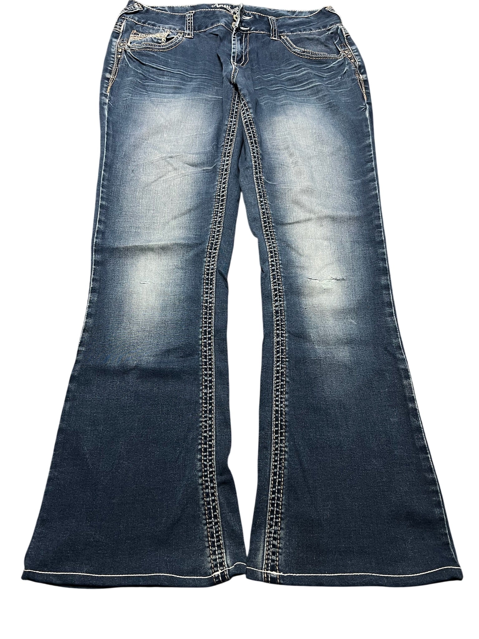 Y2K BOOTCUT WOMEN LOW WAIST JEANS (701)