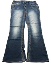 Y2K BOOTCUT WOMEN LOW WAIST JEANS (701)