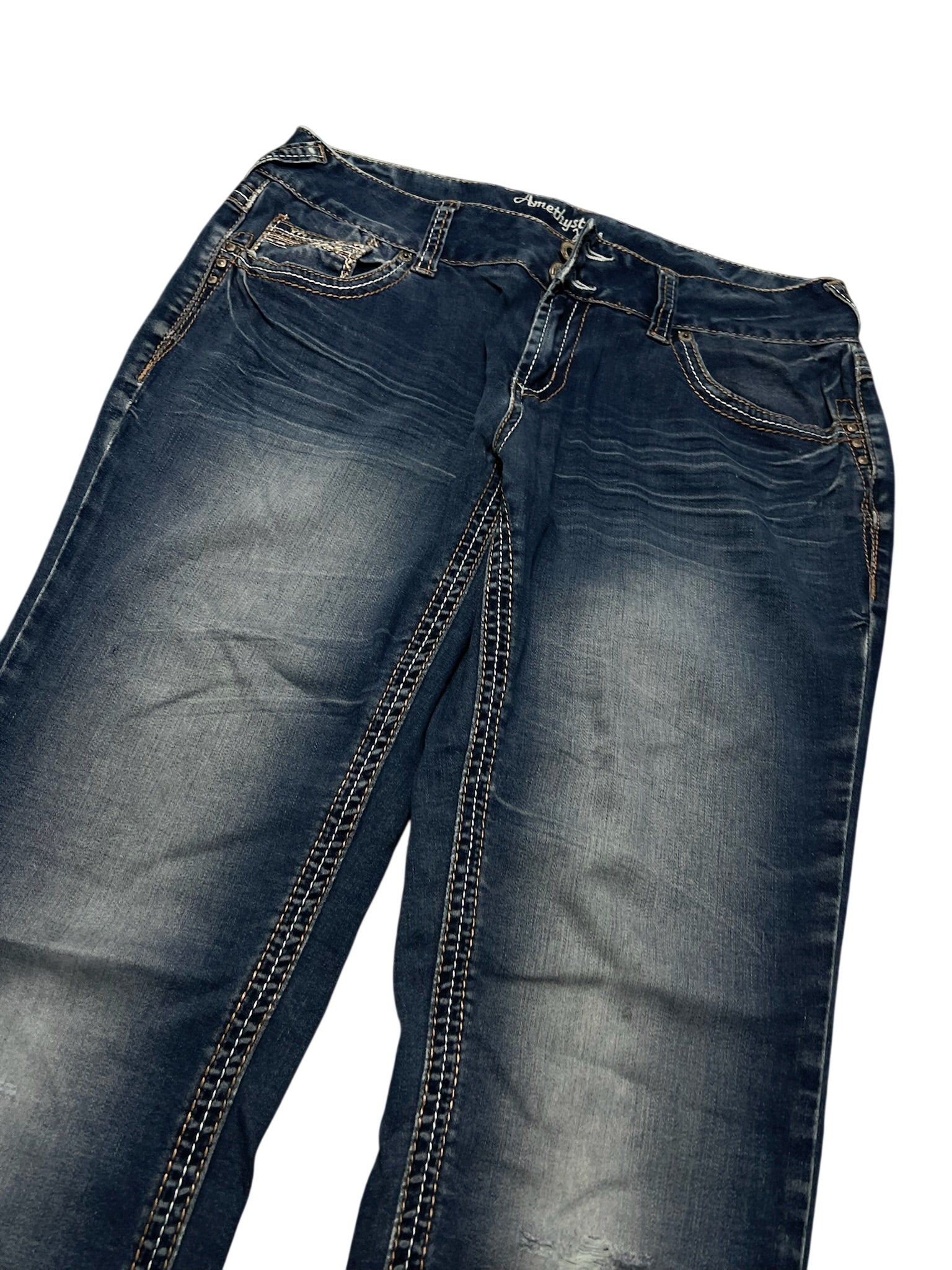 Y2K BOOTCUT WOMEN LOW WAIST JEANS (701)