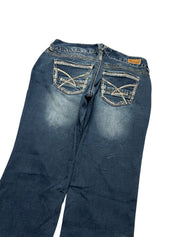 Y2K BOOTCUT WOMEN LOW WAIST JEANS (701)