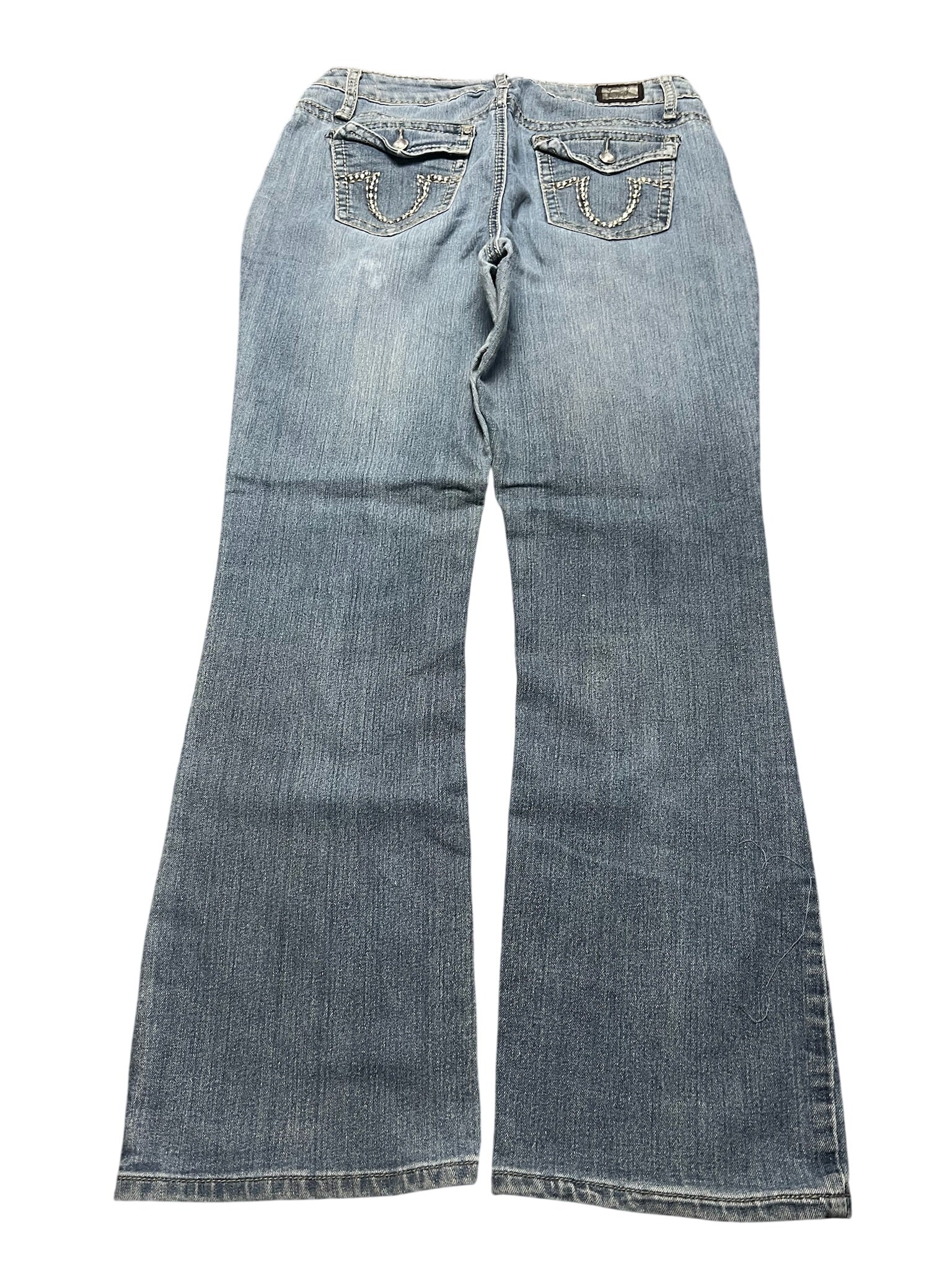 Y2K BOOTCUT WOMEN LOW WAIST JEANS (702)