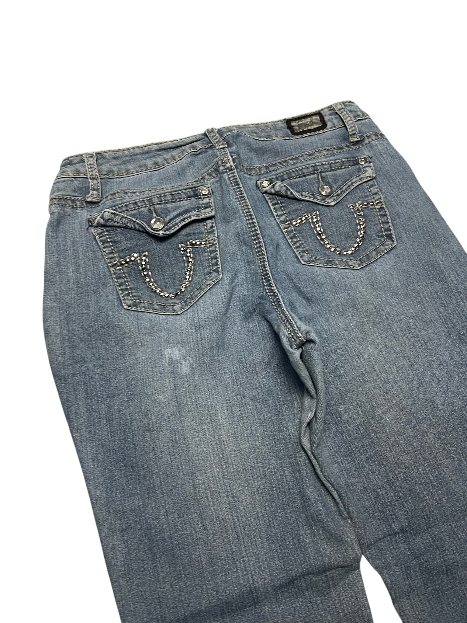 Y2K BOOTCUT WOMEN LOW WAIST JEANS (702)