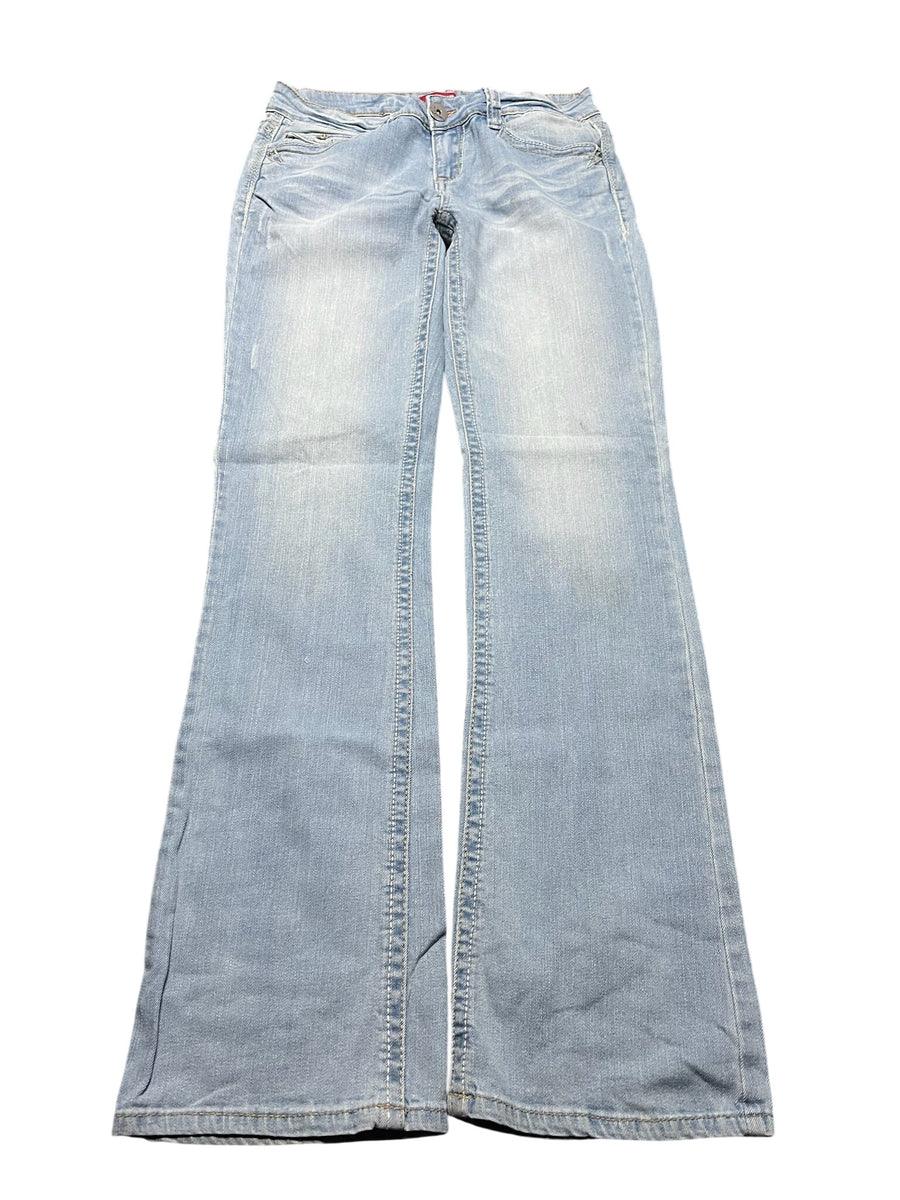 Y2K BOOTCUT WOMEN LOW WAIST JEANS (703)