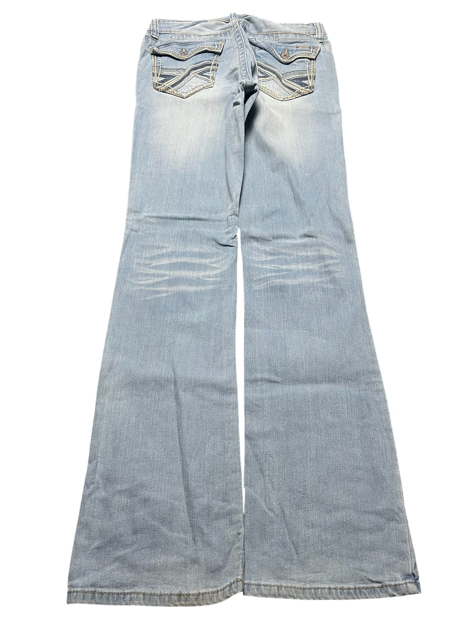 Y2K BOOTCUT WOMEN LOW WAIST JEANS (703)