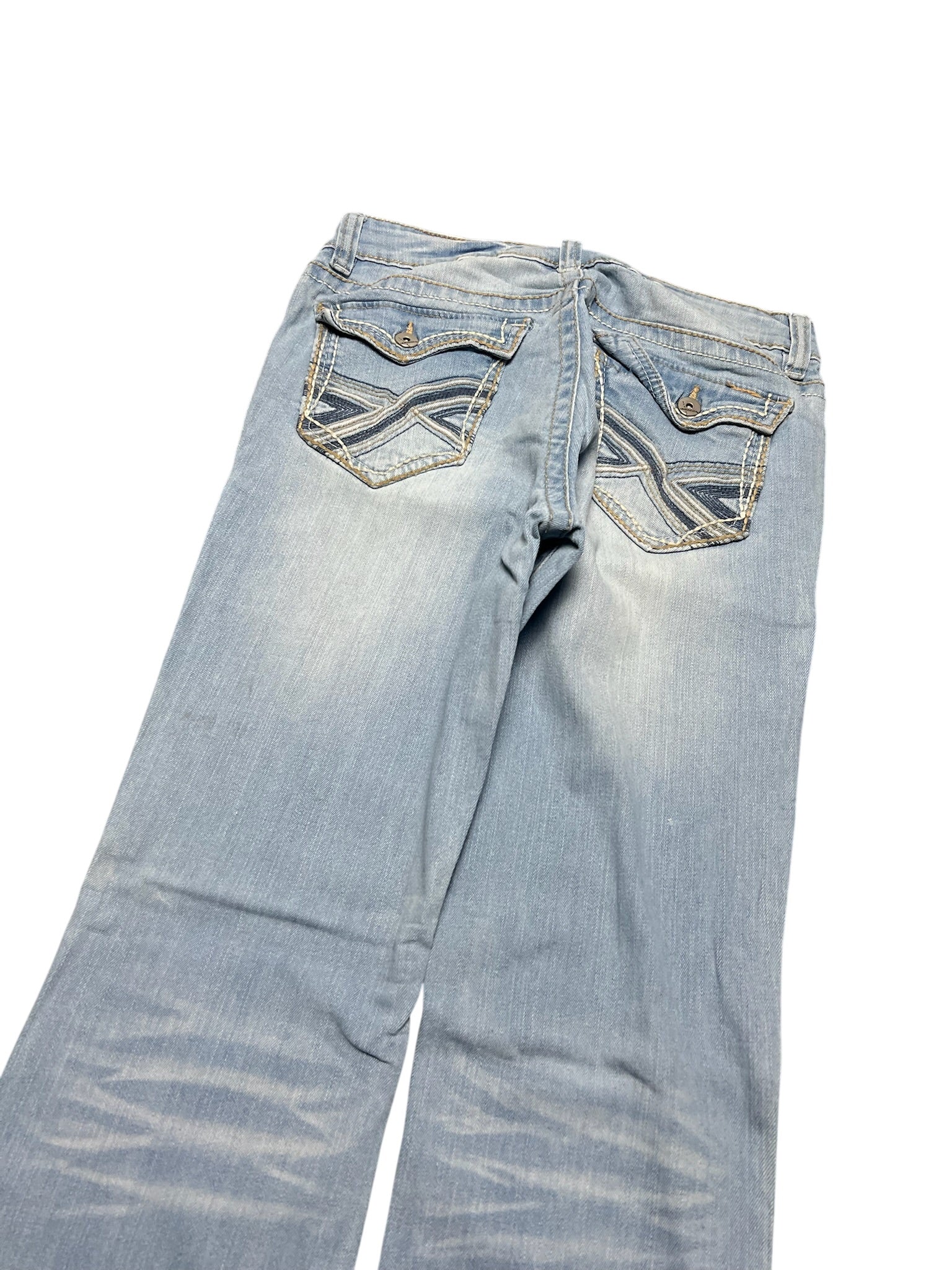 Y2K BOOTCUT WOMEN LOW WAIST JEANS (703)