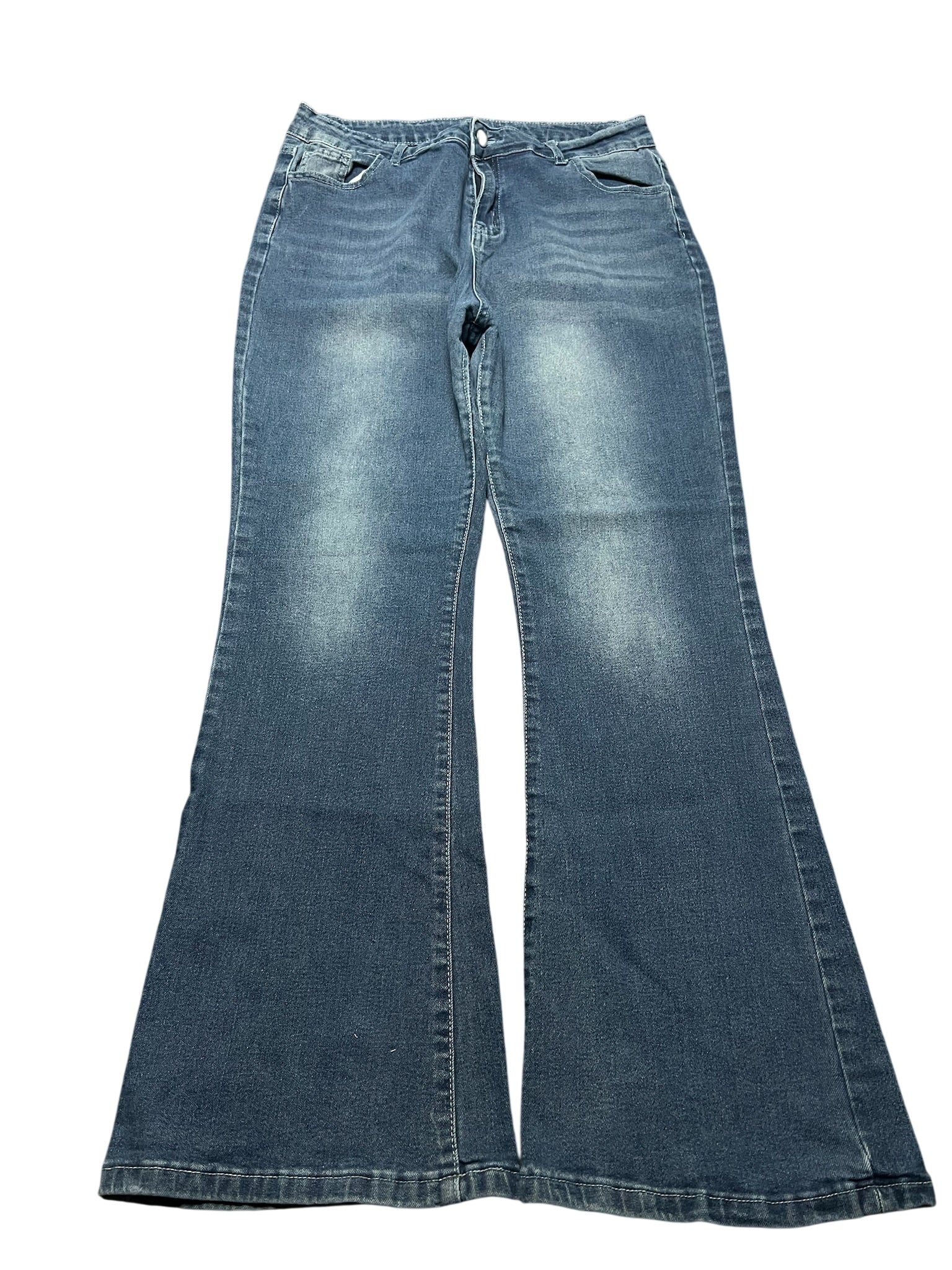 Y2K BOOTCUT WOMEN LOW WAIST JEANS (704)