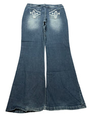 Y2K BOOTCUT WOMEN LOW WAIST JEANS (704)