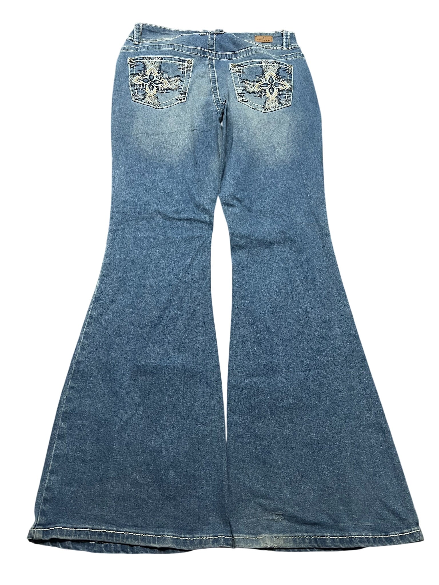 Y2K BOOTCUT WOMEN LOW WAIST JEANS (705)