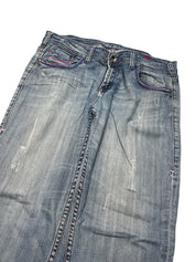Y2K BOOTCUT WOMEN LOW WAIST JEANS (706)