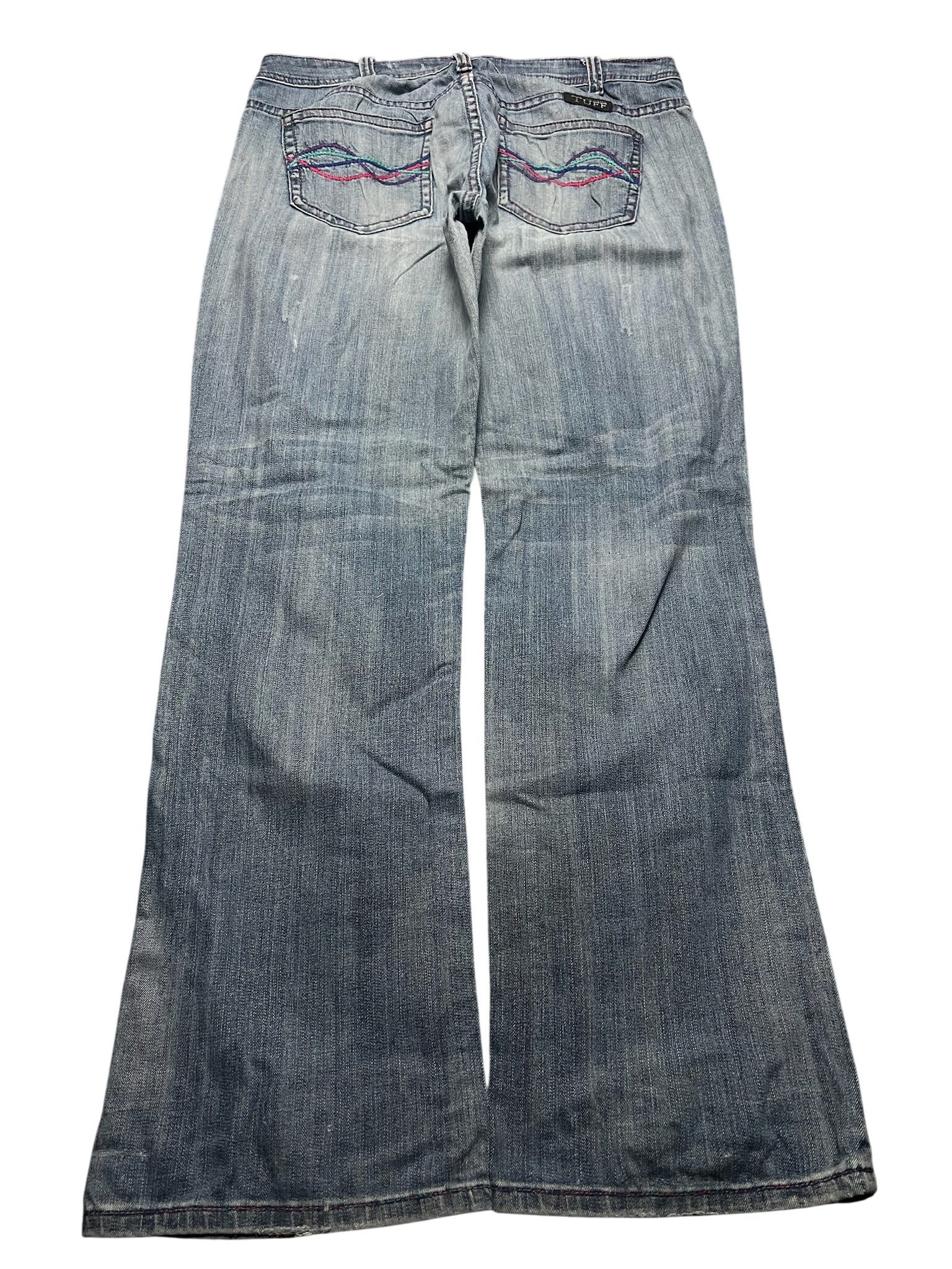 Y2K BOOTCUT WOMEN LOW WAIST JEANS (706)