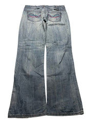 Y2K BOOTCUT WOMEN LOW WAIST JEANS (706)