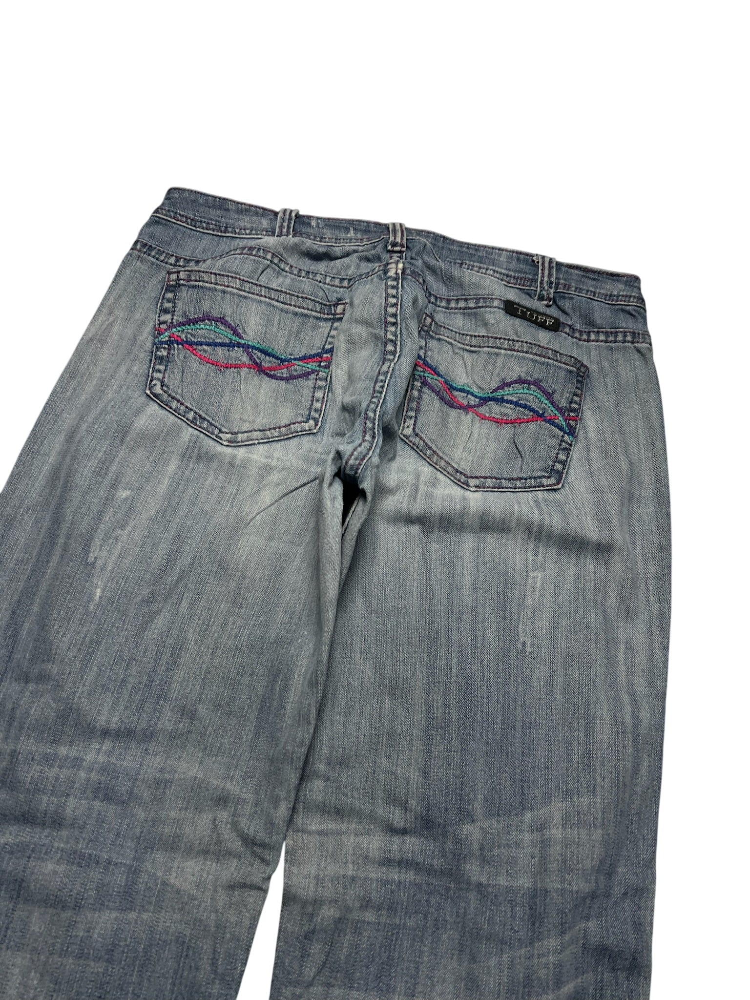 Y2K BOOTCUT WOMEN LOW WAIST JEANS (706)
