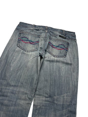 Y2K BOOTCUT WOMEN LOW WAIST JEANS (706)