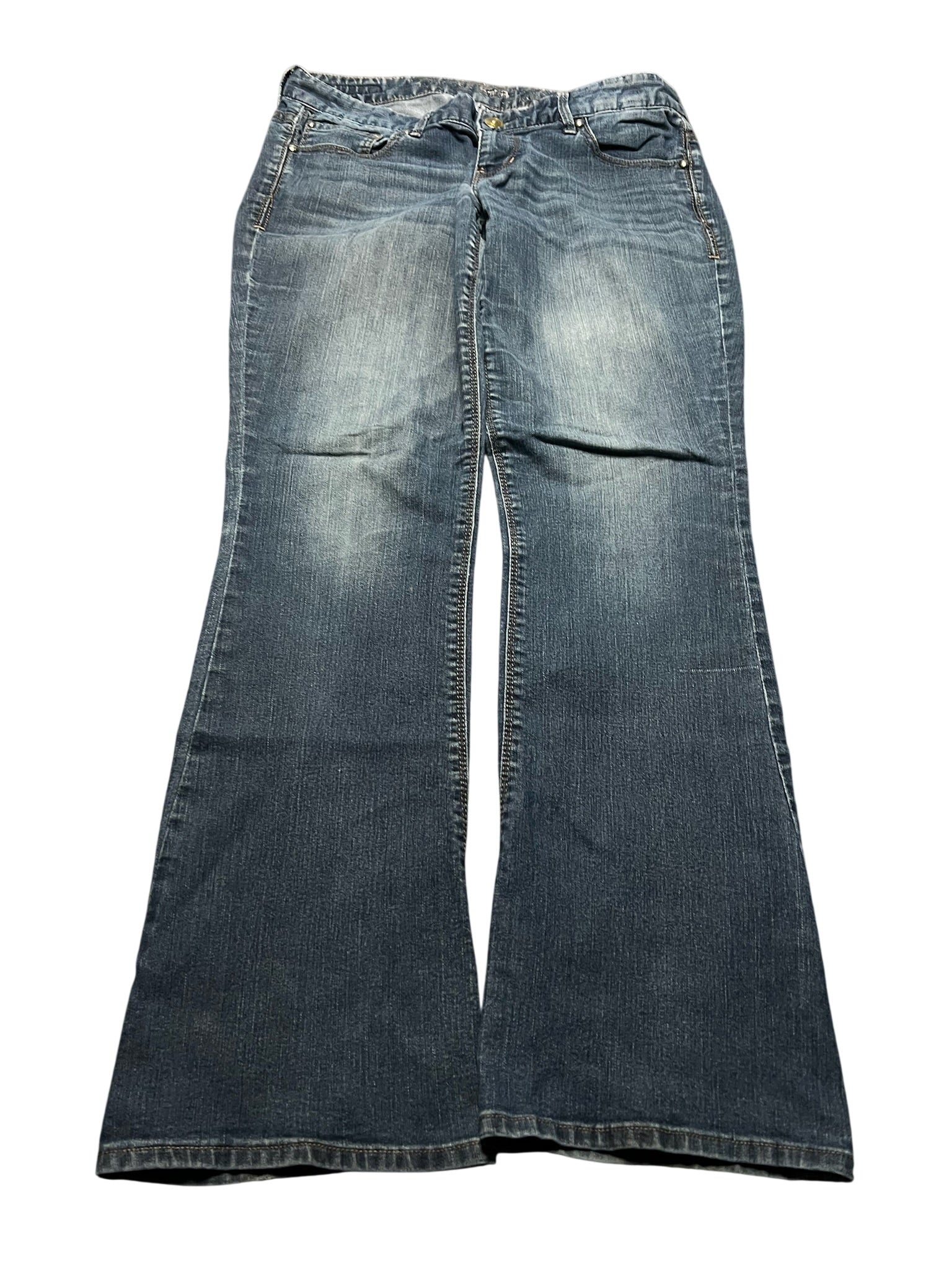Y2K BOOTCUT WOMEN LOW WAIST JEANS (707)