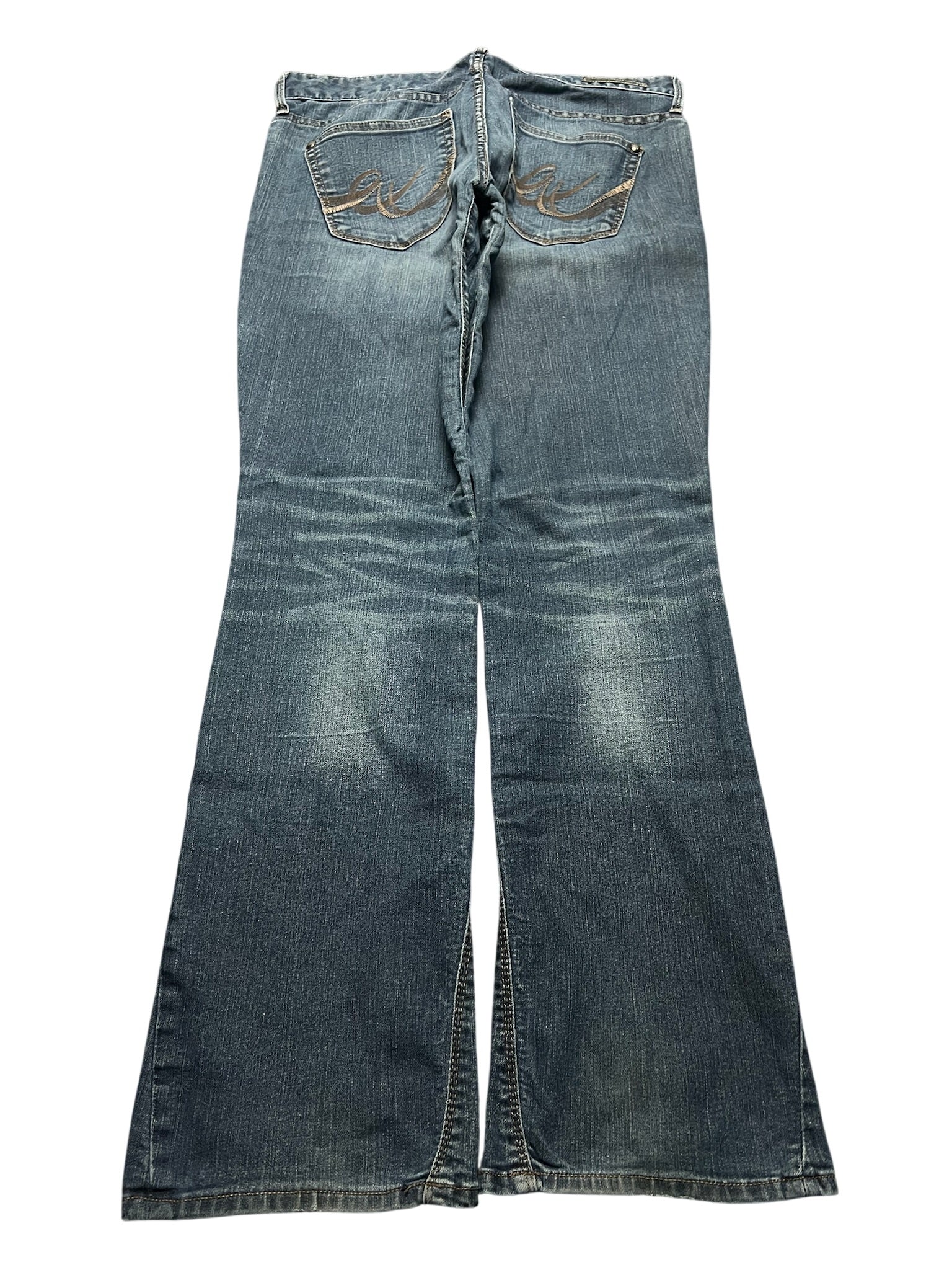Y2K BOOTCUT WOMEN LOW WAIST JEANS (707)