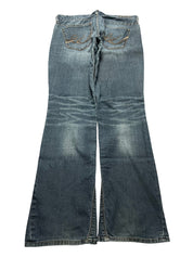 Y2K BOOTCUT WOMEN LOW WAIST JEANS (707)