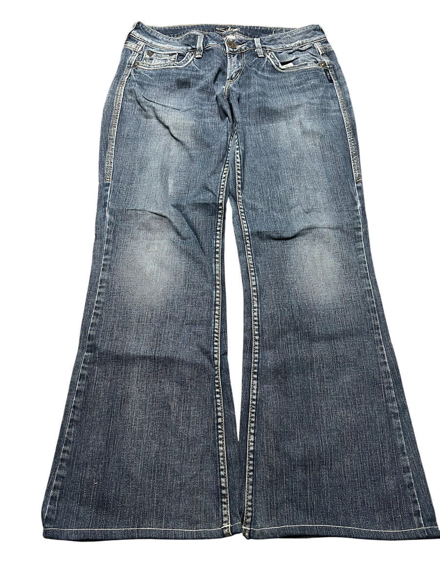 Y2K BOOTCUT WOMEN LOW WAIST JEANS (708)