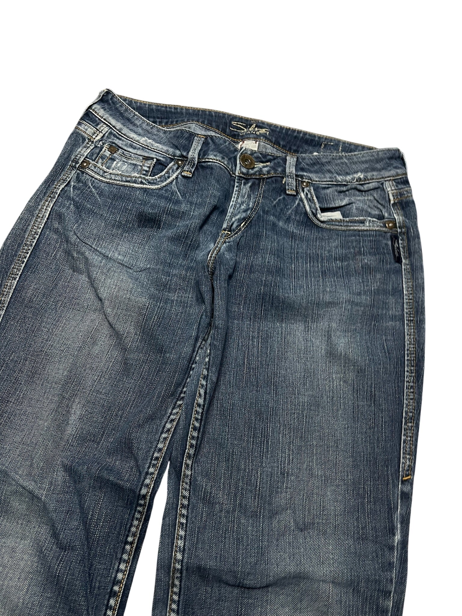 Y2K BOOTCUT WOMEN LOW WAIST JEANS (708)