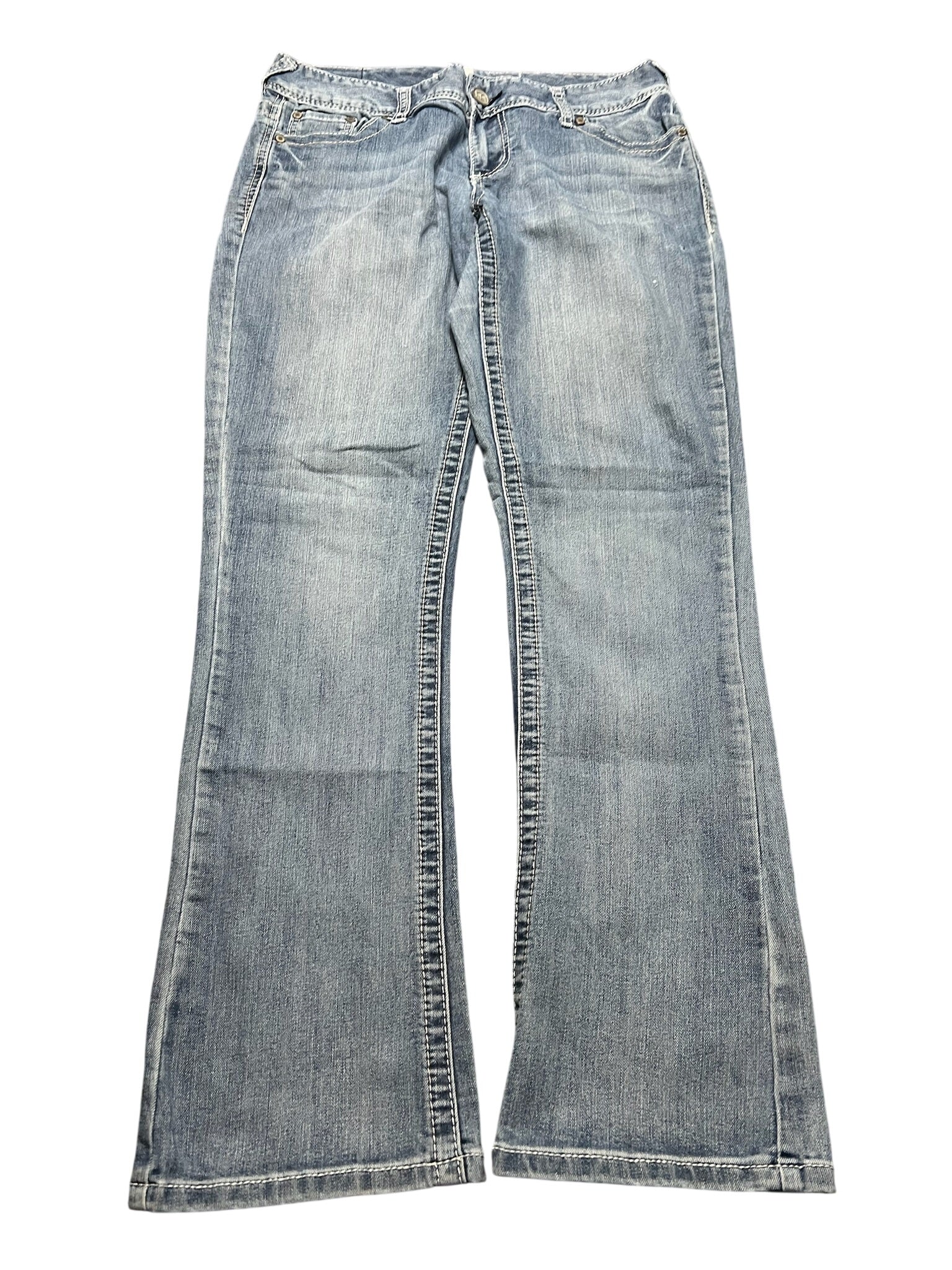 Y2K BOOTCUT WOMEN LOW WAIST JEANS (709)