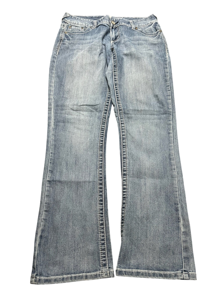 Y2K BOOTCUT WOMEN LOW WAIST JEANS (709)