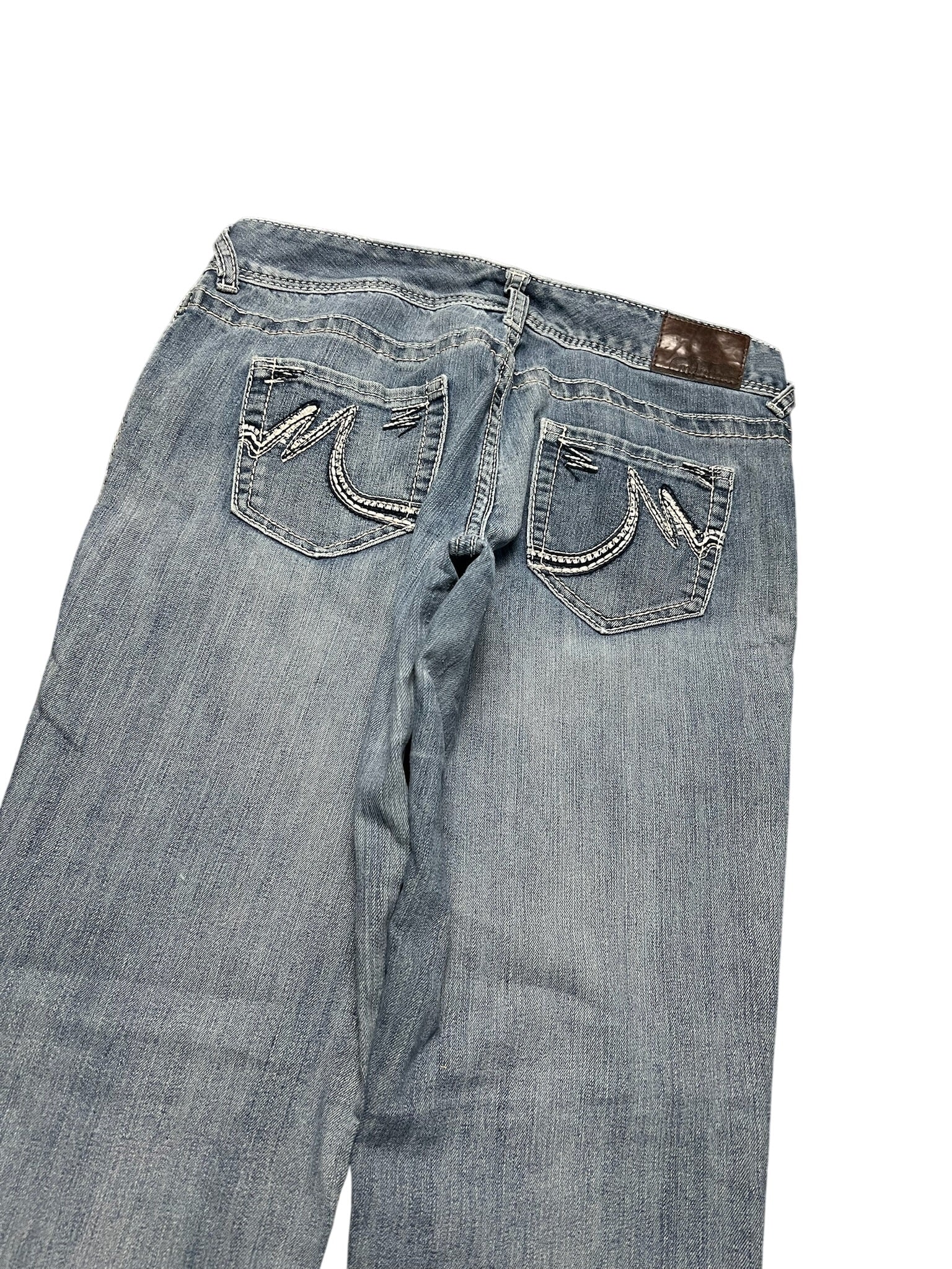 Y2K BOOTCUT WOMEN LOW WAIST JEANS (709)