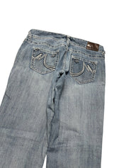 Y2K BOOTCUT WOMEN LOW WAIST JEANS (709)