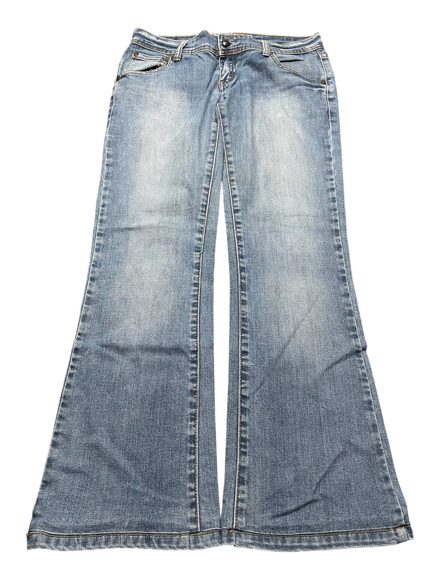 Y2K BOOTCUT WOMEN LOW WAIST JEANS (660)