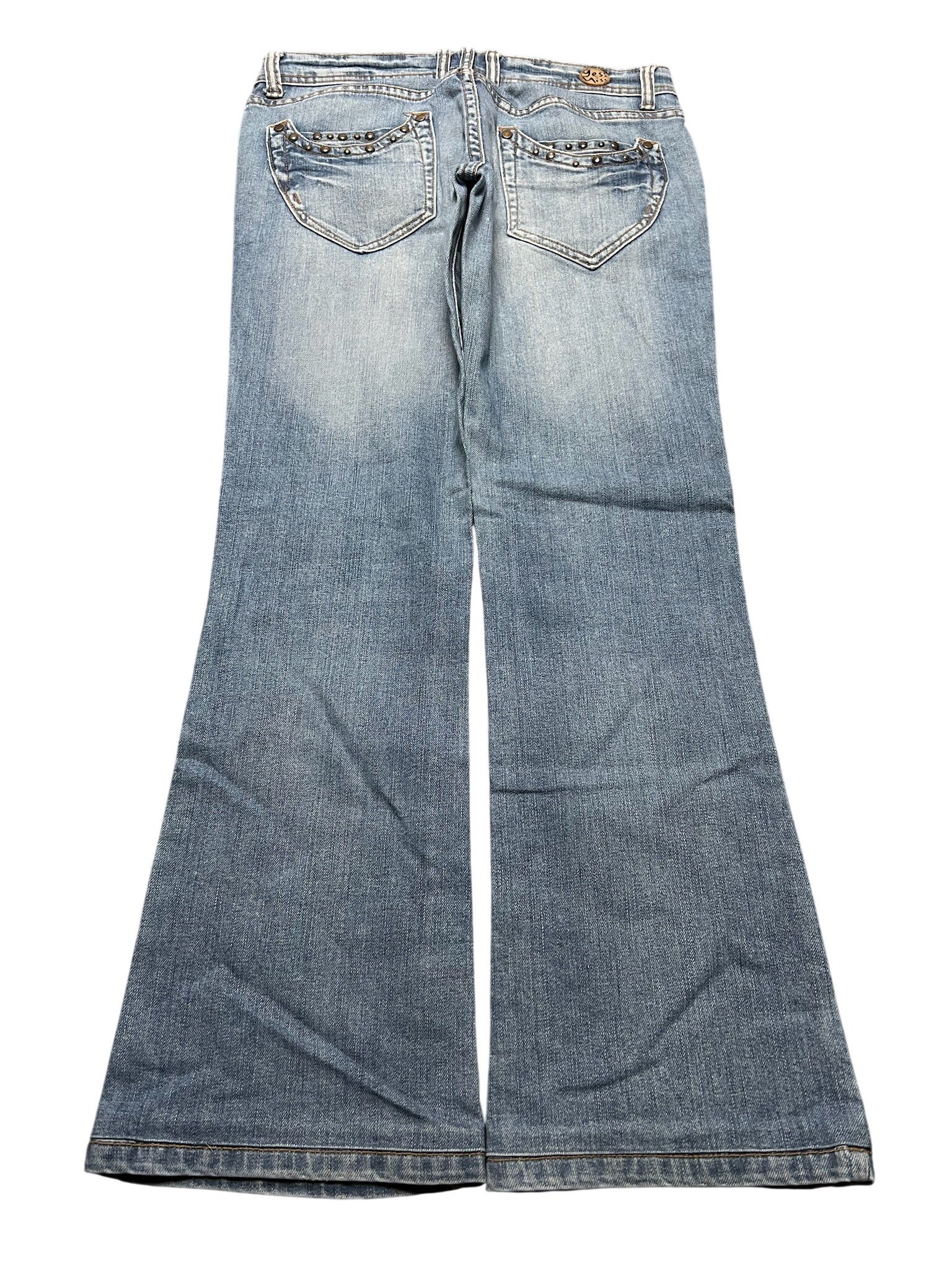 Y2K BOOTCUT WOMEN LOW WAIST JEANS (660)