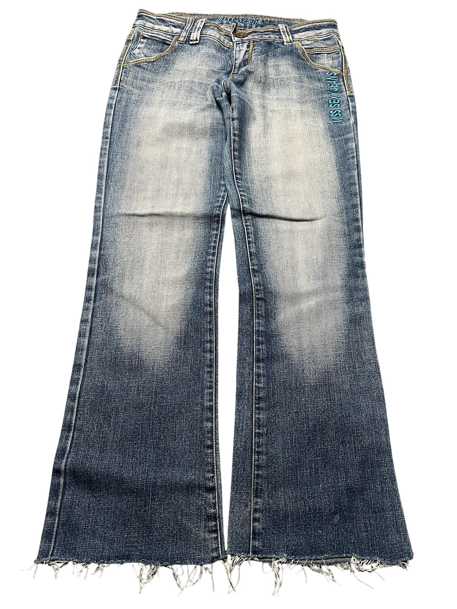 Y2K BOOTCUT WOMEN LOW WAIST JEANS (661)