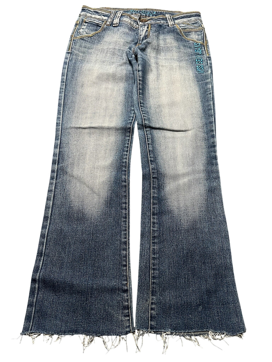 Y2K BOOTCUT WOMEN LOW WAIST JEANS (661)