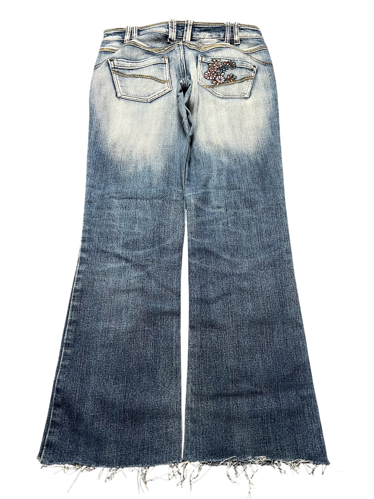 Y2K BOOTCUT WOMEN LOW WAIST JEANS (661)