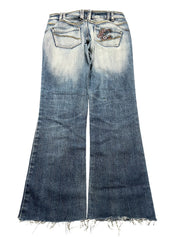 Y2K BOOTCUT WOMEN LOW WAIST JEANS (661)