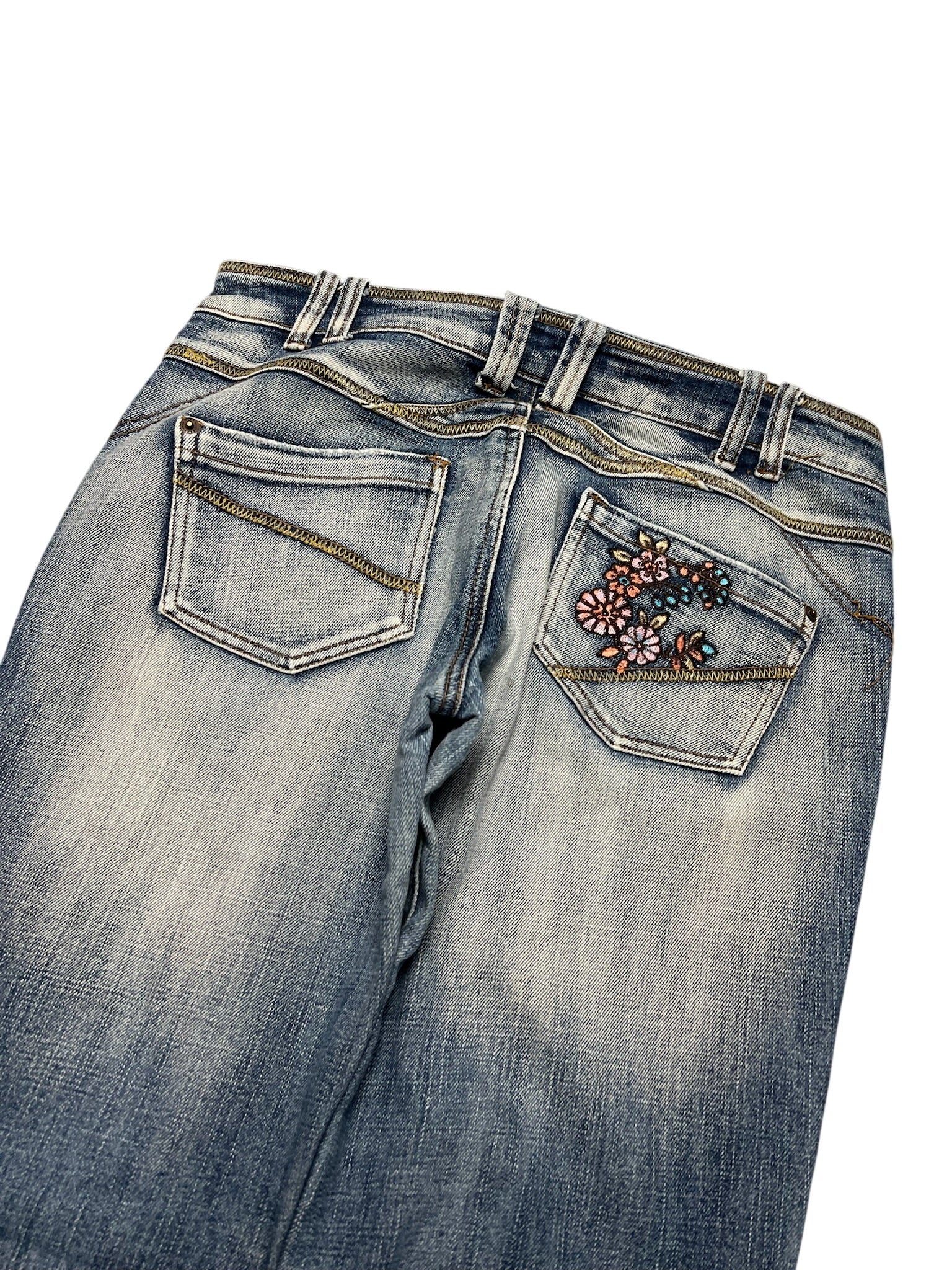 Y2K BOOTCUT WOMEN LOW WAIST JEANS (661)
