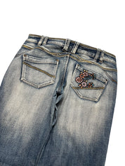 Y2K BOOTCUT WOMEN LOW WAIST JEANS (661)
