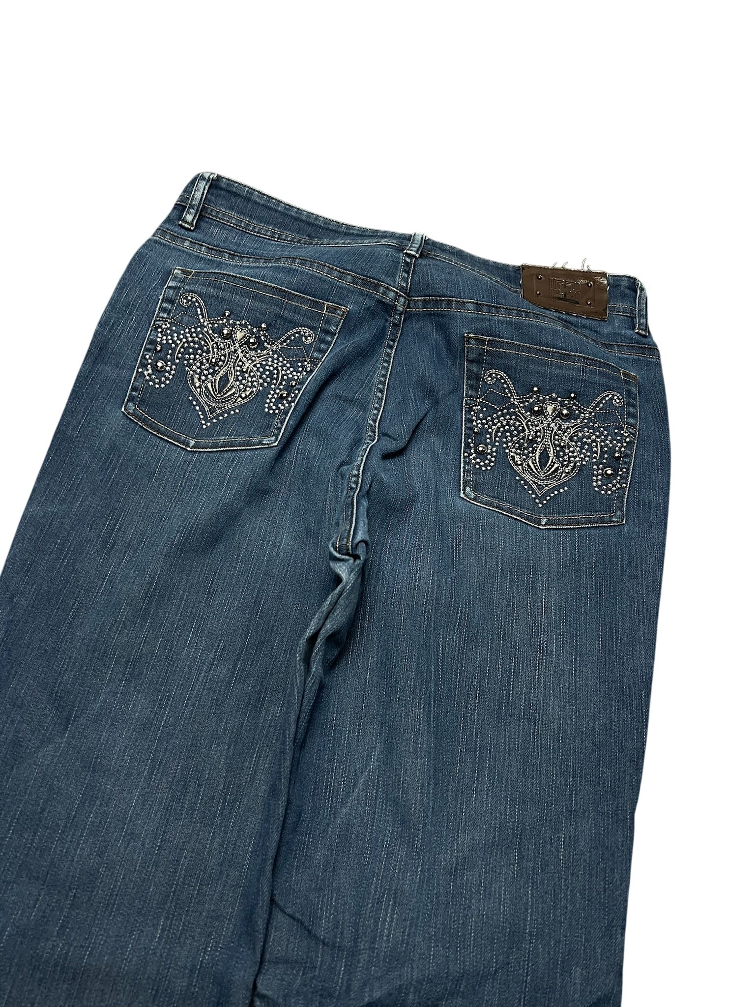 Y2K BOOTCUT WOMEN LOW WAIST JEANS (662)