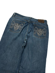 Y2K BOOTCUT WOMEN LOW WAIST JEANS (662)