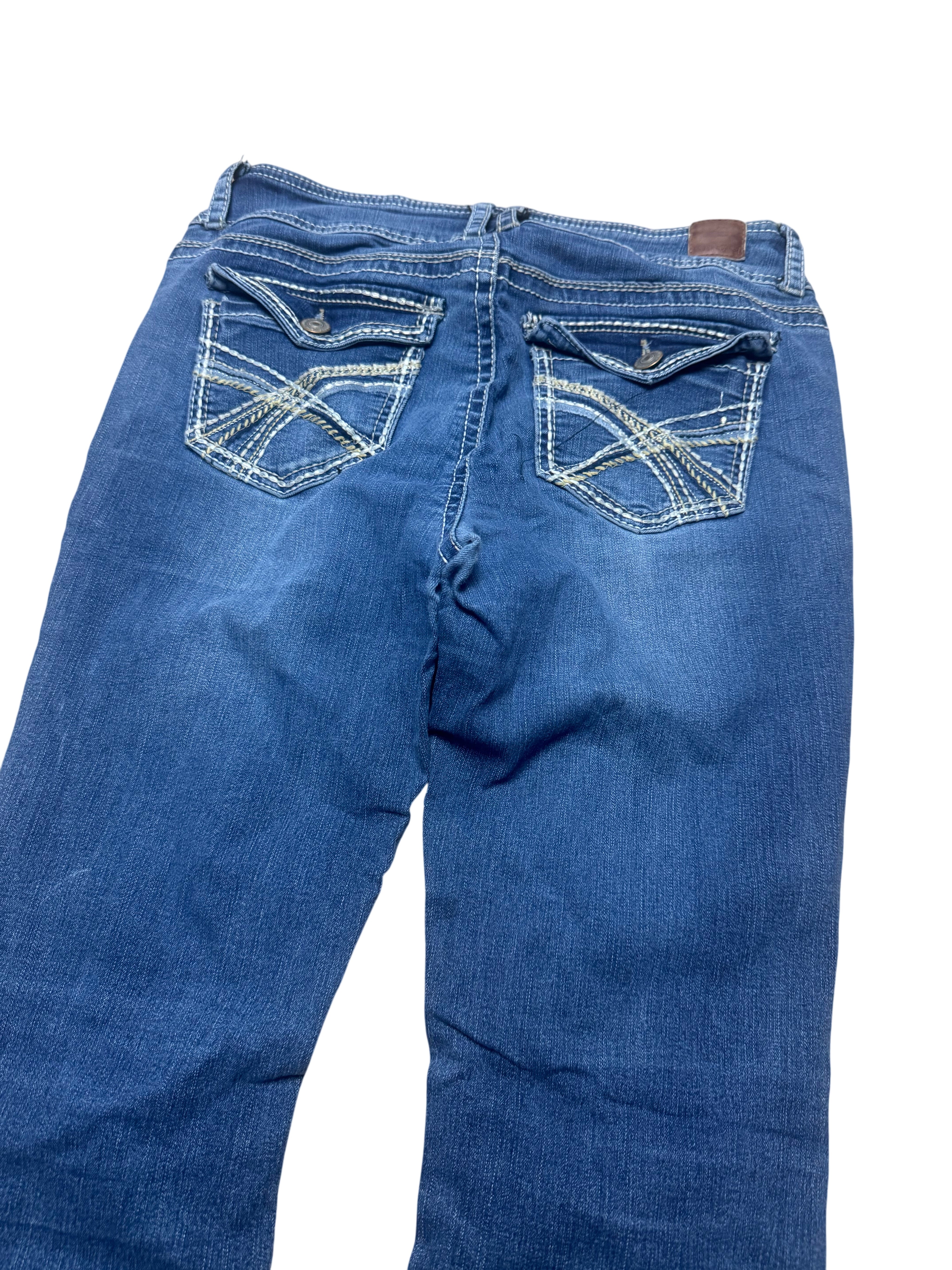 Y2K BOOTCUT WOMEN LOW WAIST JEANS (720)