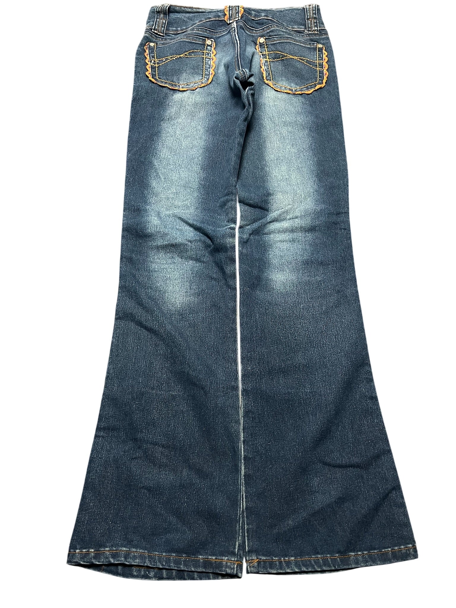 Y2K BOOTCUT WOMEN LOW WAIST JEANS (663)