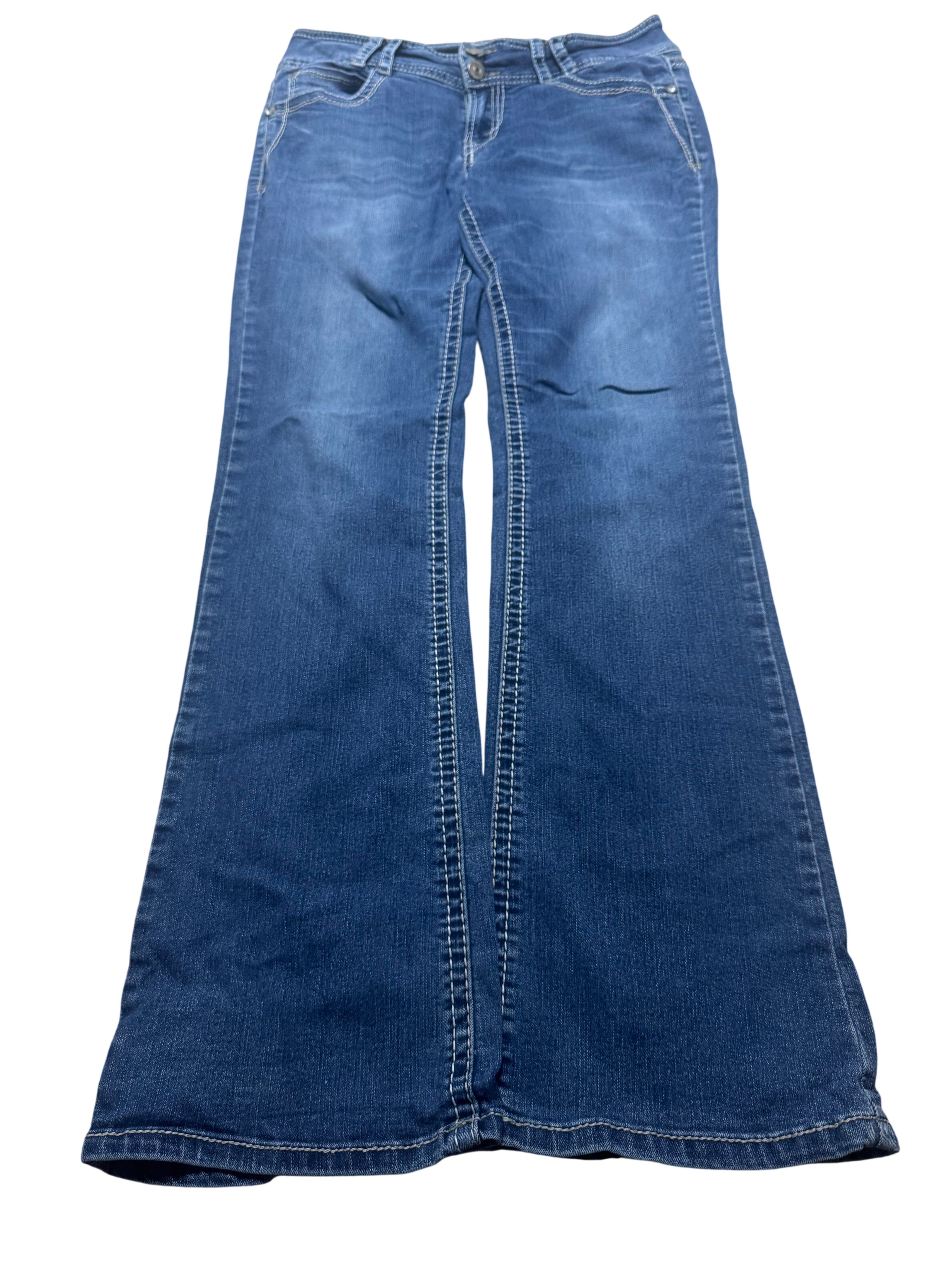 Y2K BOOTCUT WOMEN LOW WAIST JEANS (720)