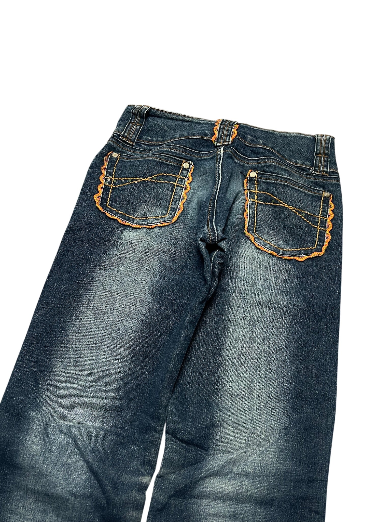 Y2K BOOTCUT WOMEN LOW WAIST JEANS (663)