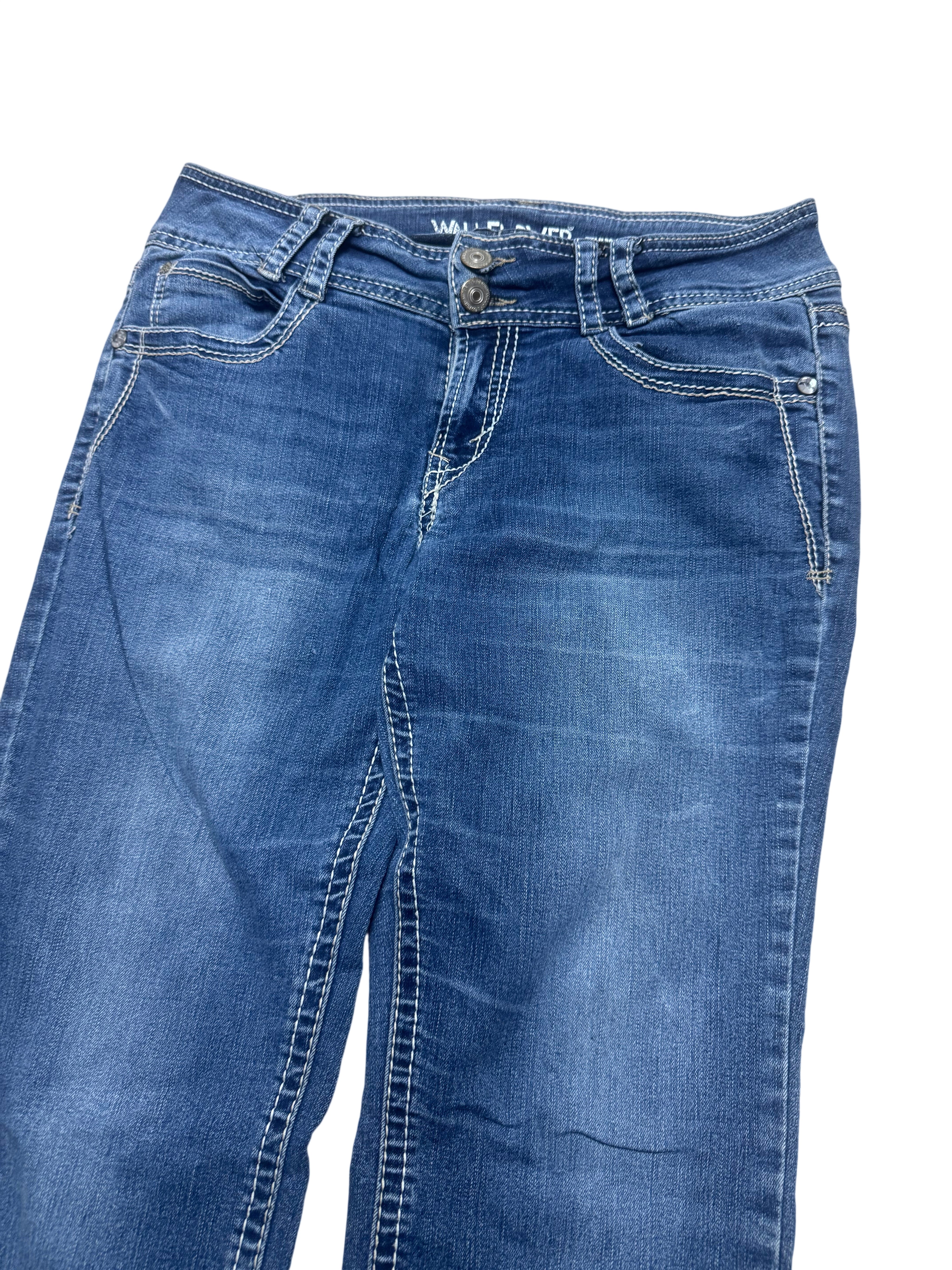 Y2K BOOTCUT WOMEN LOW WAIST JEANS (720)