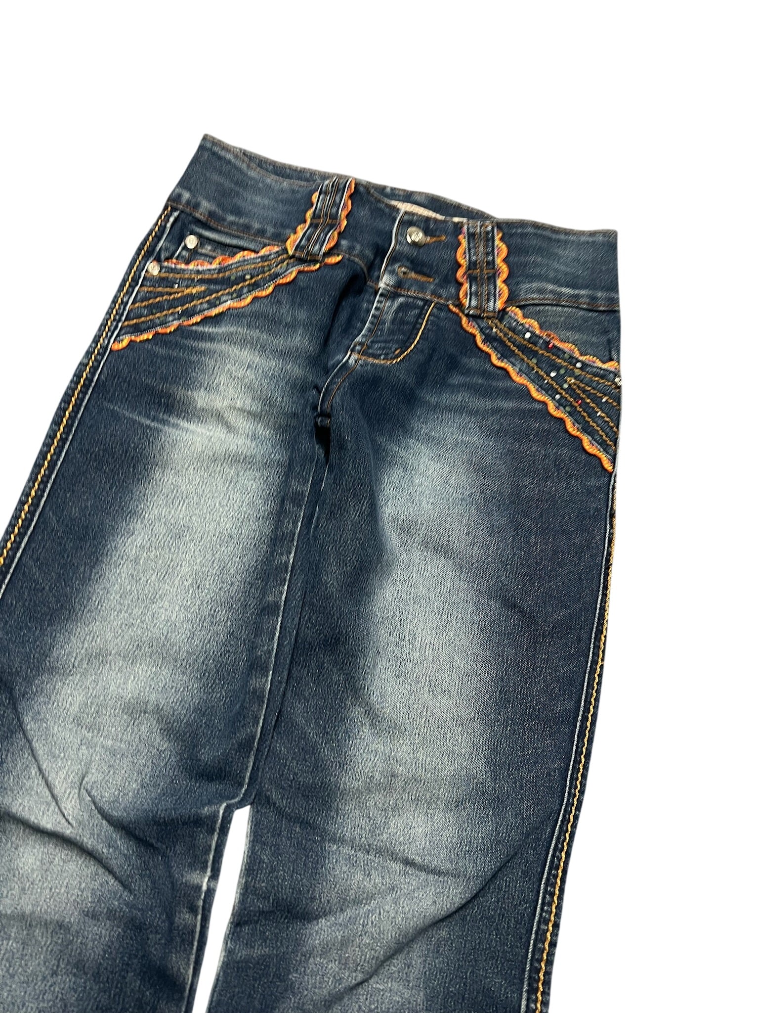 Y2K BOOTCUT WOMEN LOW WAIST JEANS (663)