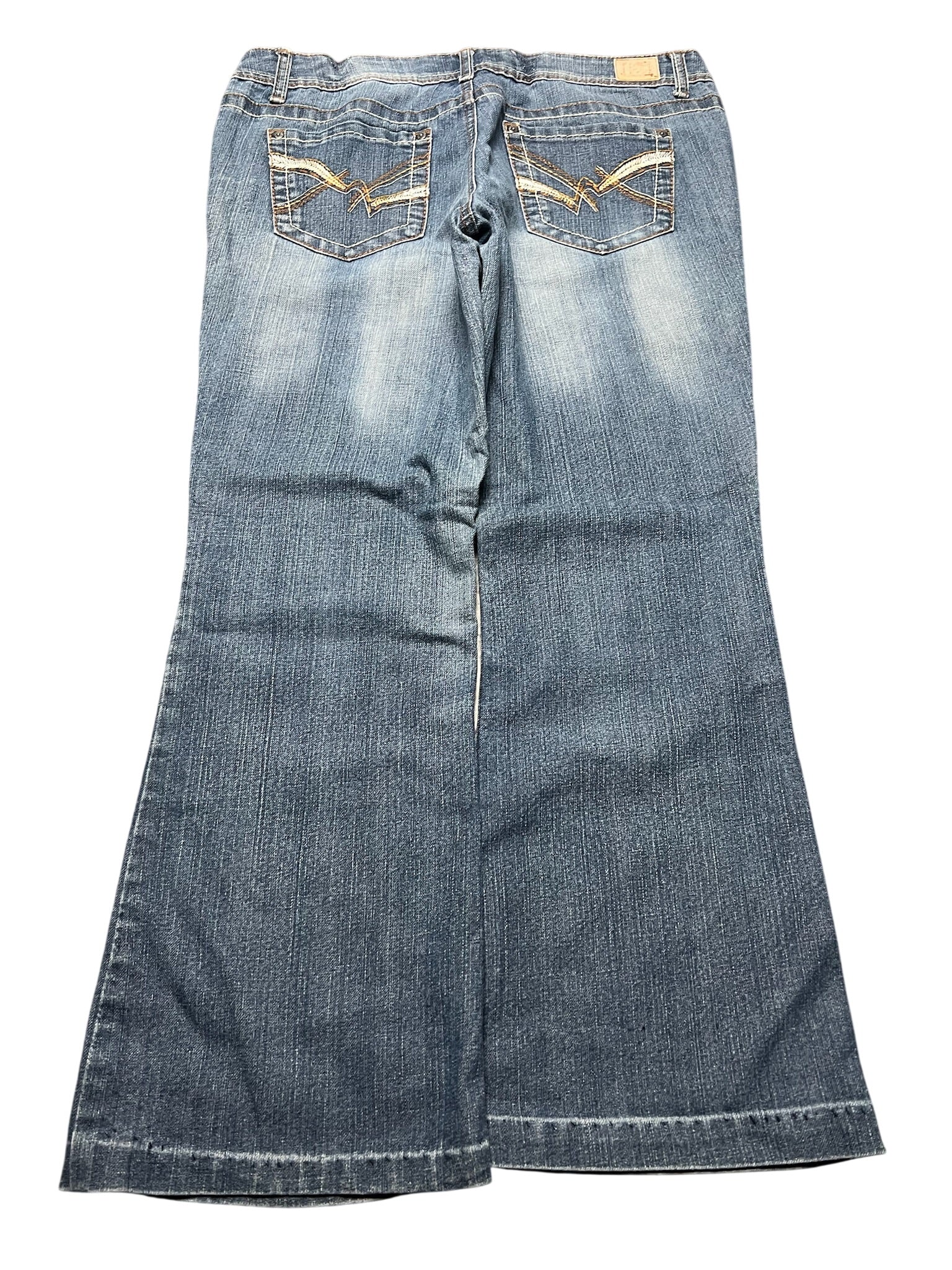 Y2K BOOTCUT WOMEN LOW WAIST JEANS (664)