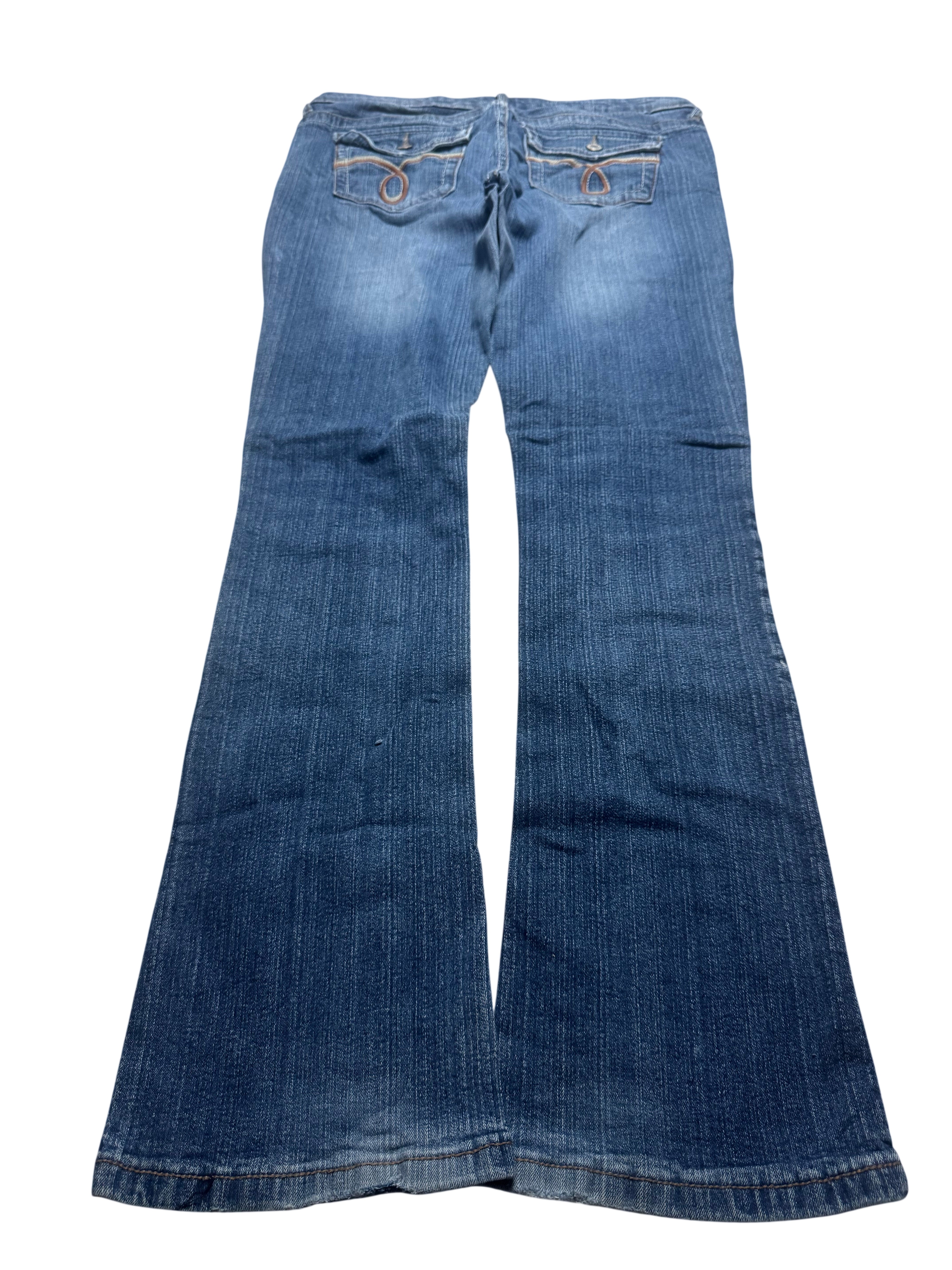 Y2K BOOTCUT WOMEN LOW WAIST JEANS (721)