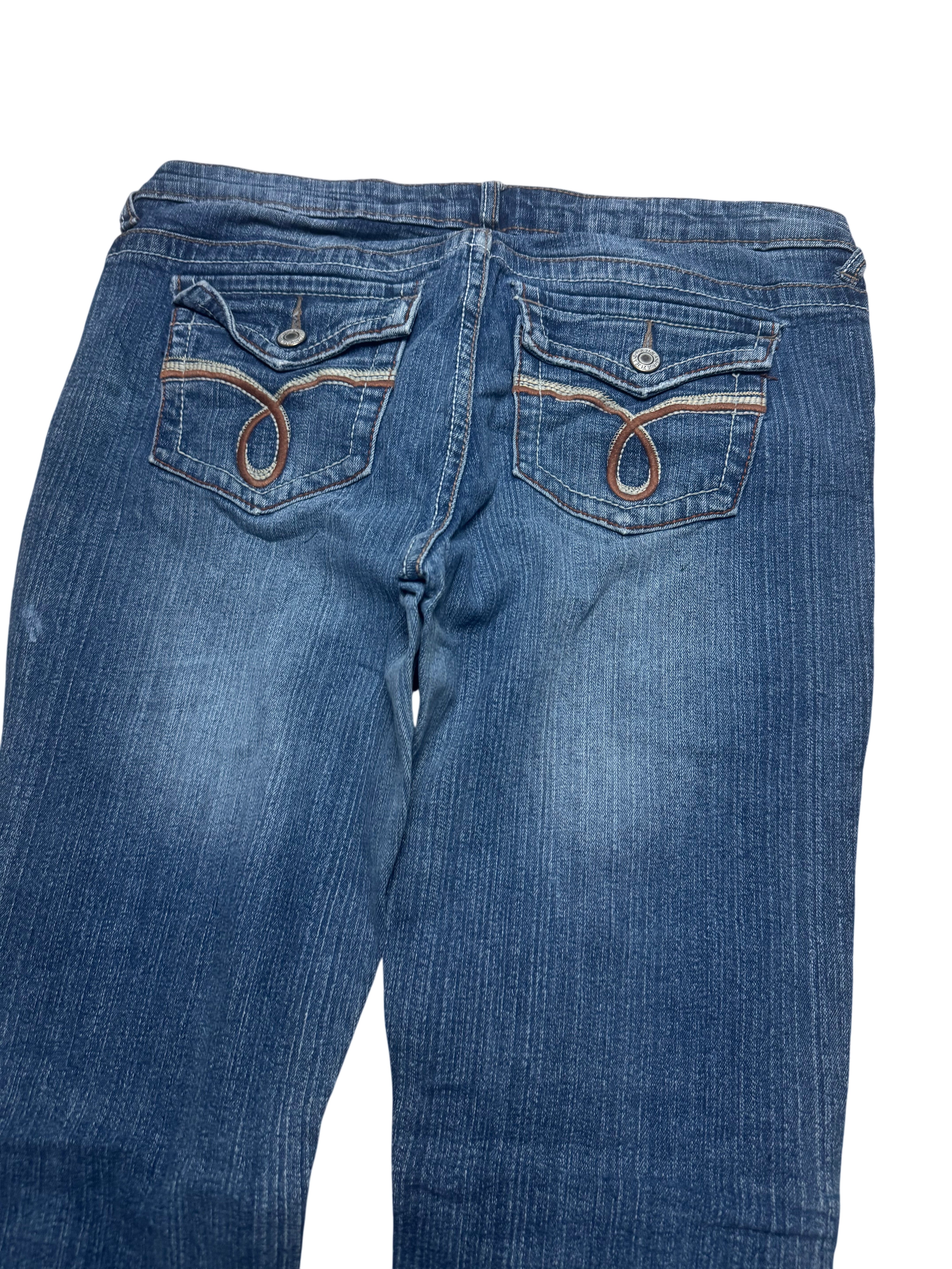 Y2K BOOTCUT WOMEN LOW WAIST JEANS (721)