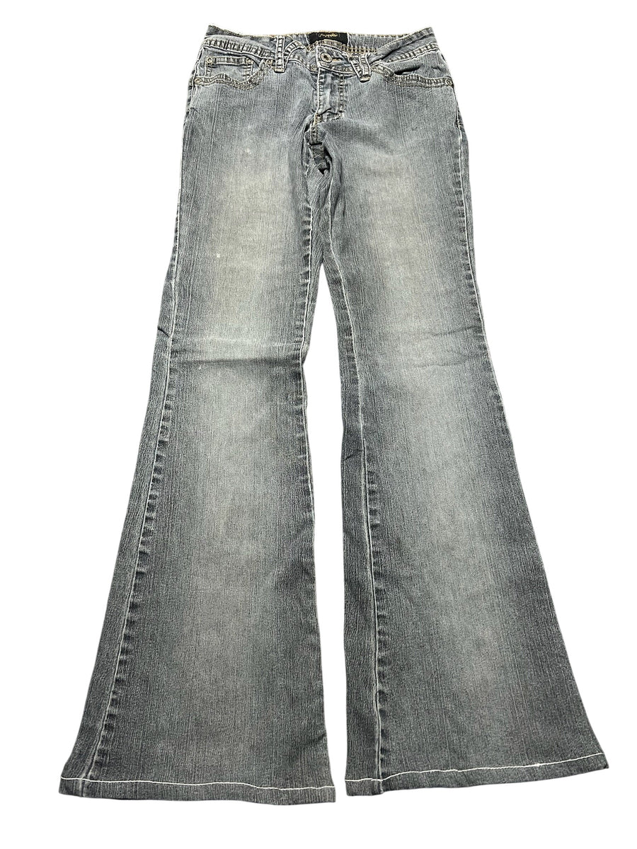 Y2K BOOTCUT WOMEN LOW WAIST JEANS (665)