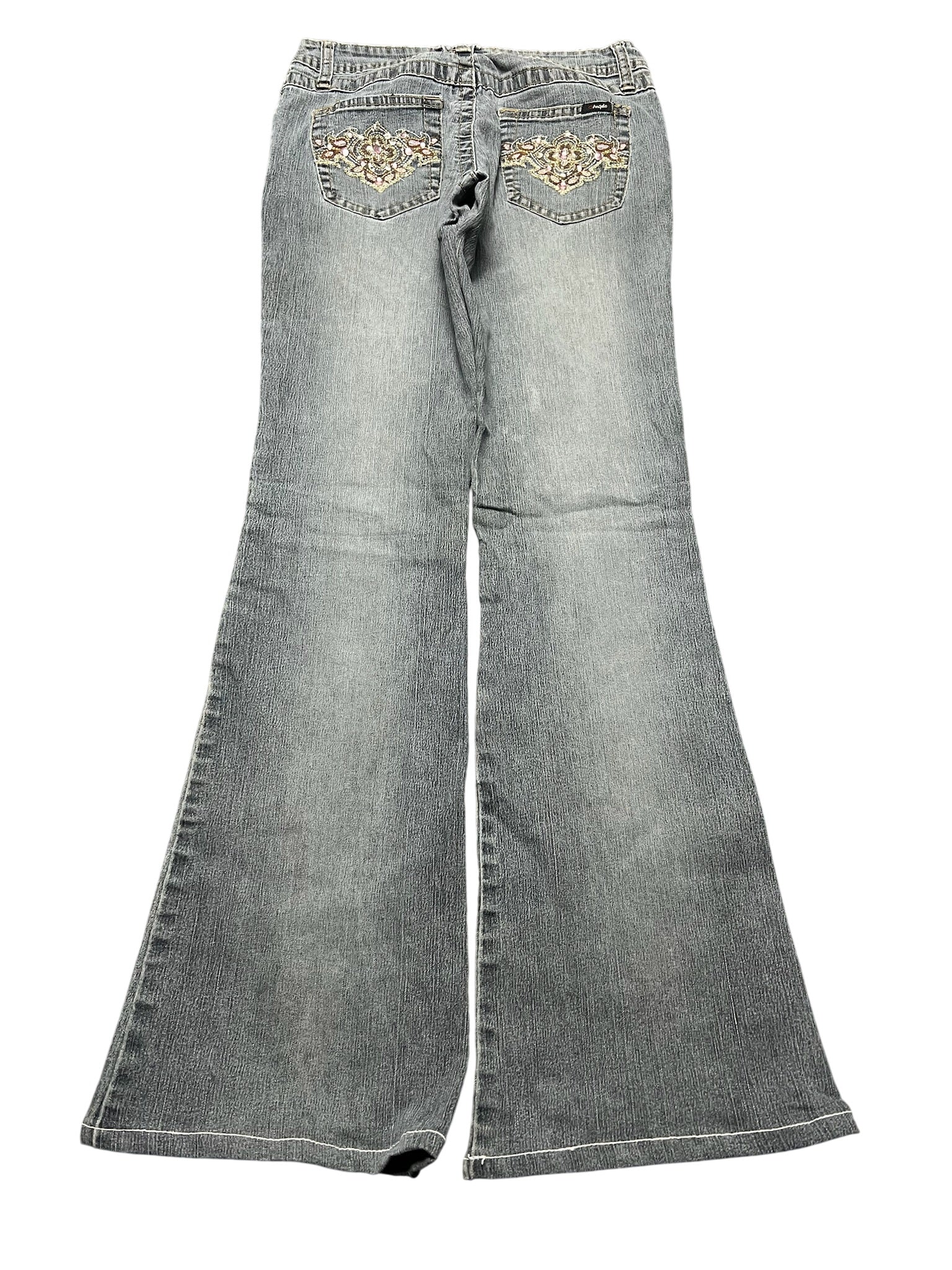 Y2K BOOTCUT WOMEN LOW WAIST JEANS (665)